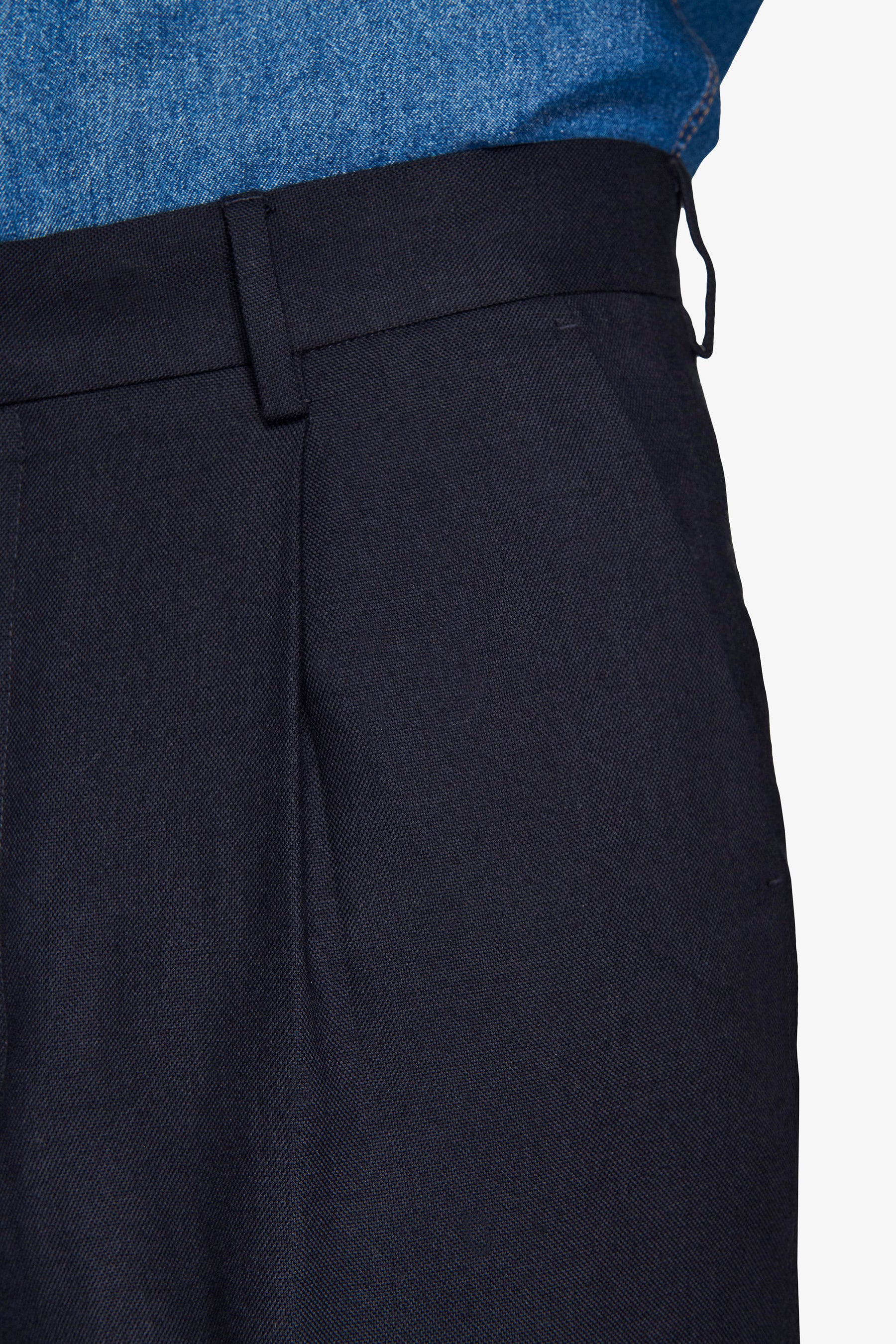 Pantaloni da abito worker blu-Dan John