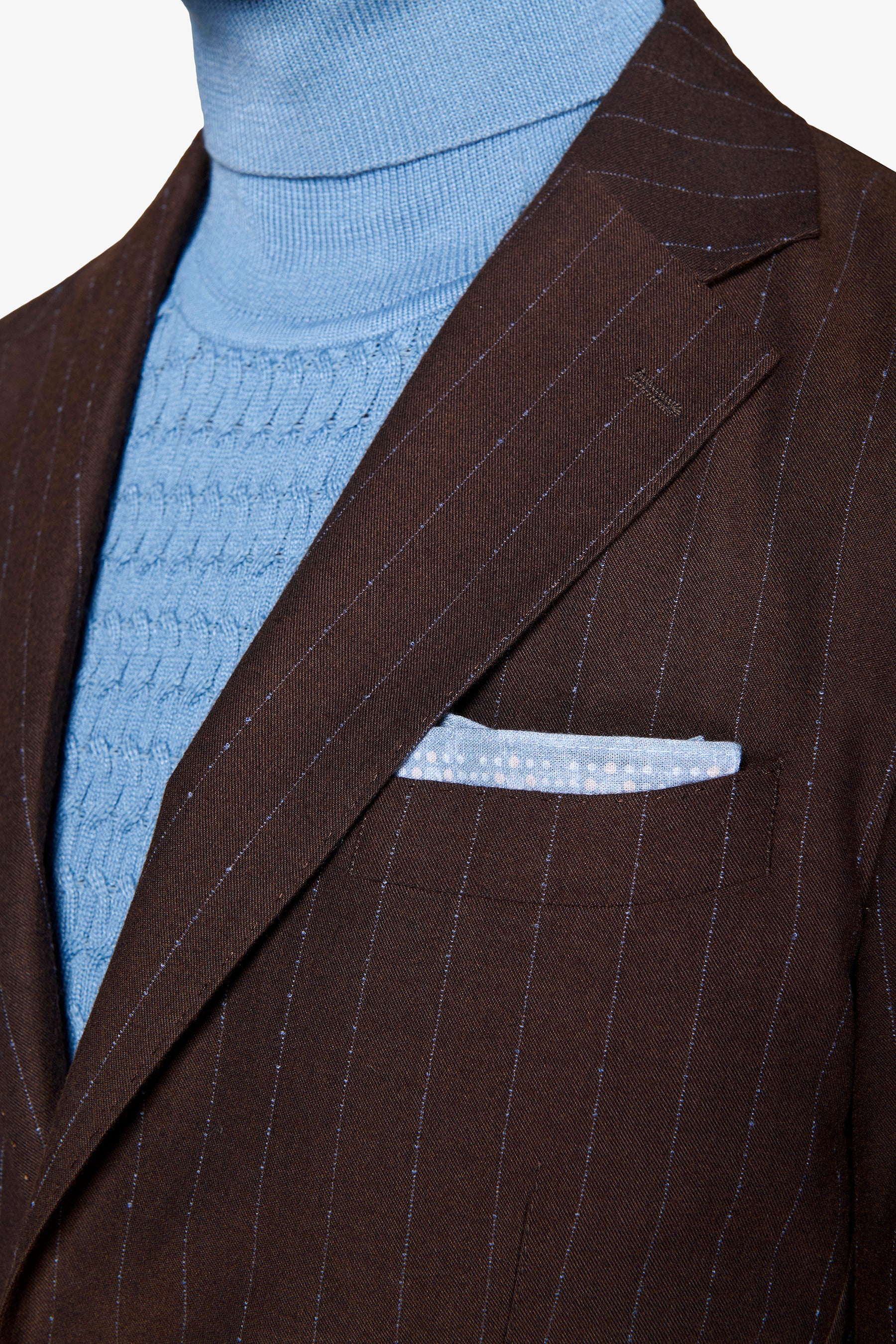 Abito gessato "Royal Mile" misto lana-Dan John