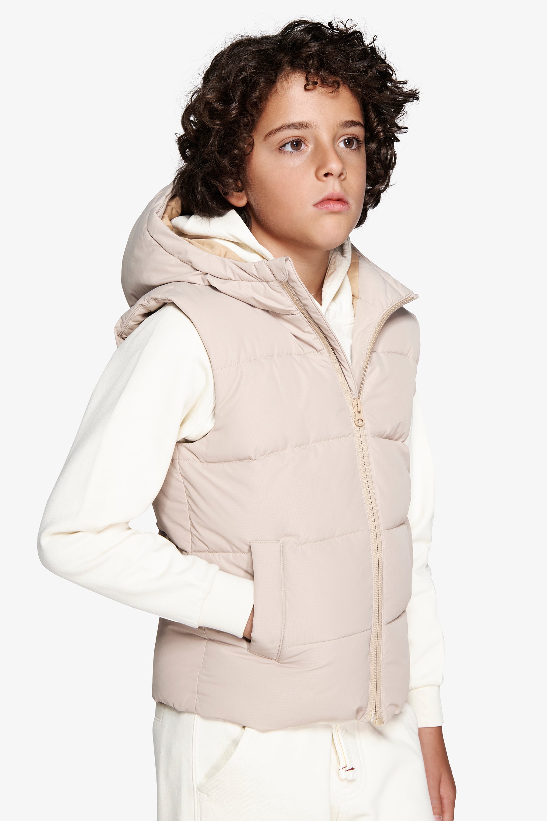 Chaleco clásico acolchado arena Kids