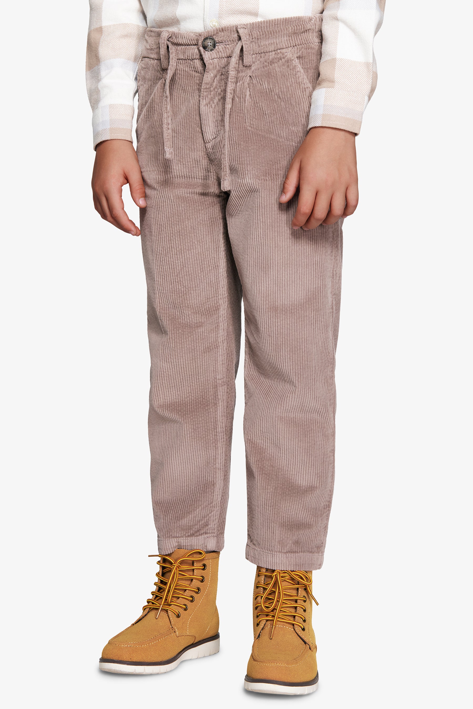 Pantalón de pana gris tórtola Kids