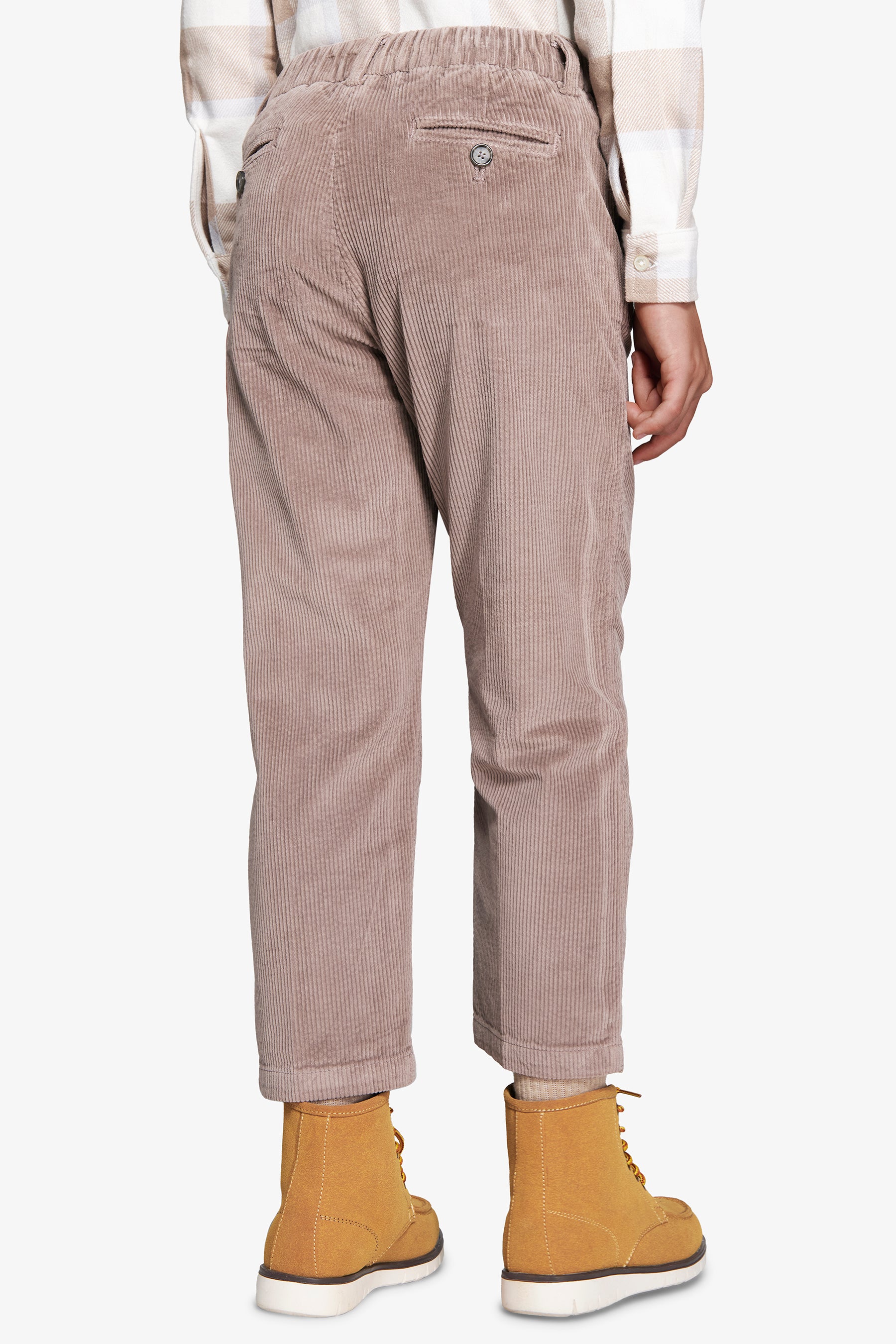 Pantalón de pana gris tórtola Kids
