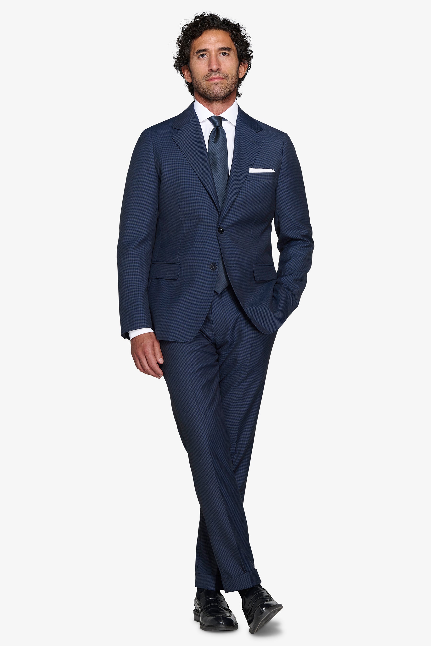 Giacca pied de poule avion