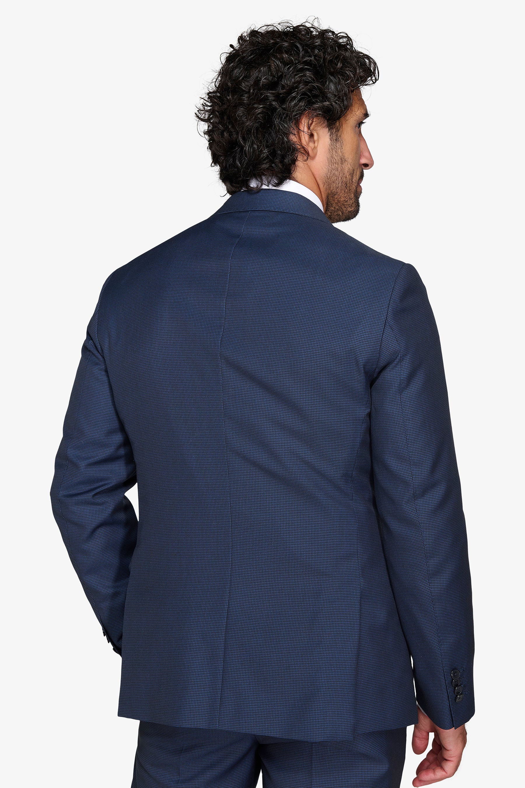 Giacca pied de poule avion