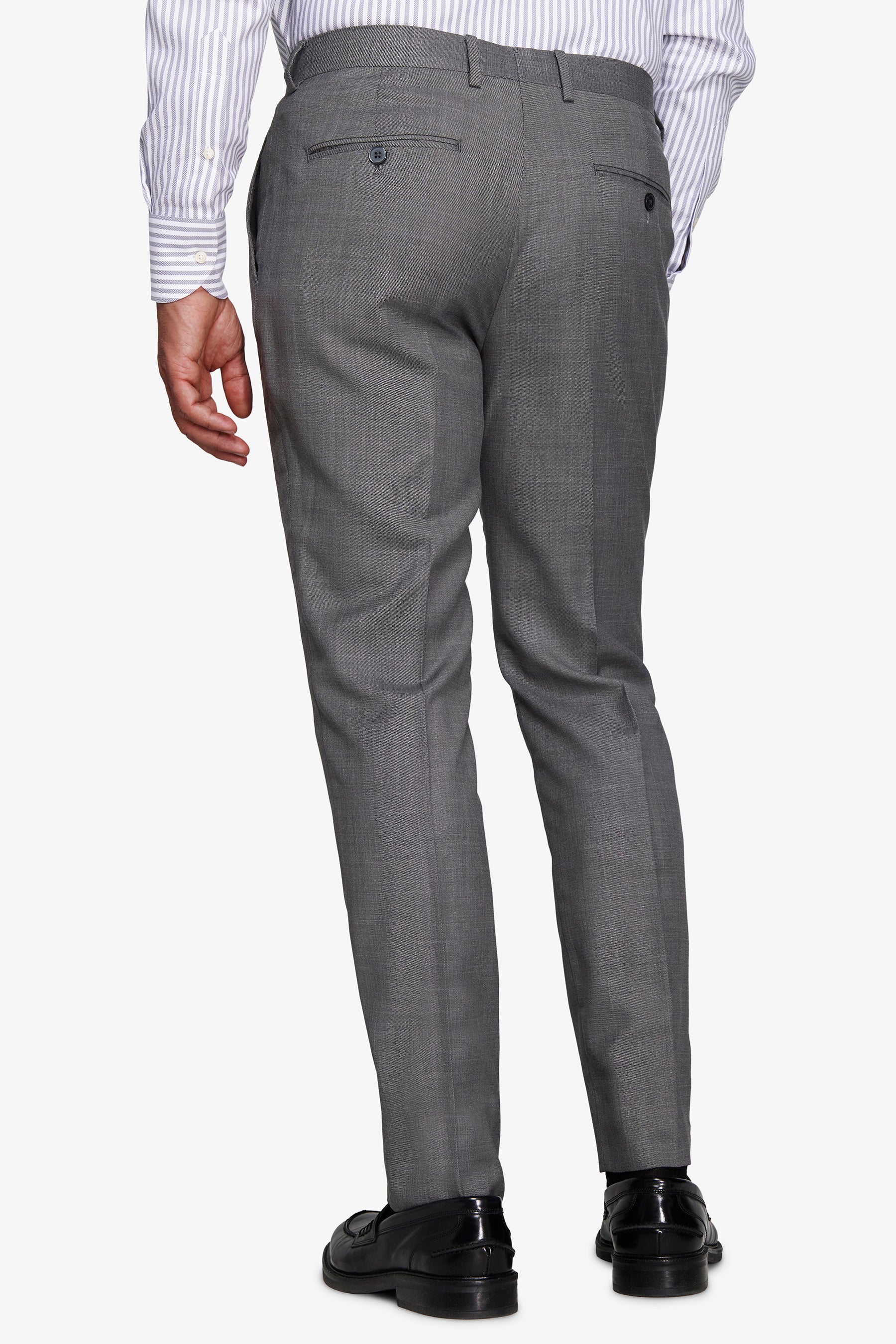 Mittelgraue Grisaille-Hose