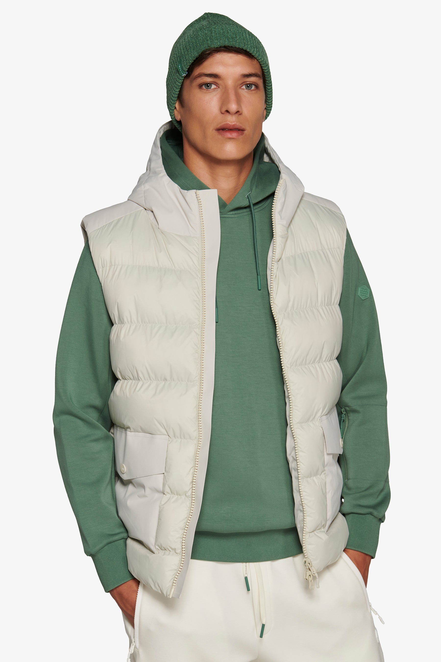 Gilet trapuntato DNJ ghiaccio-Dan John