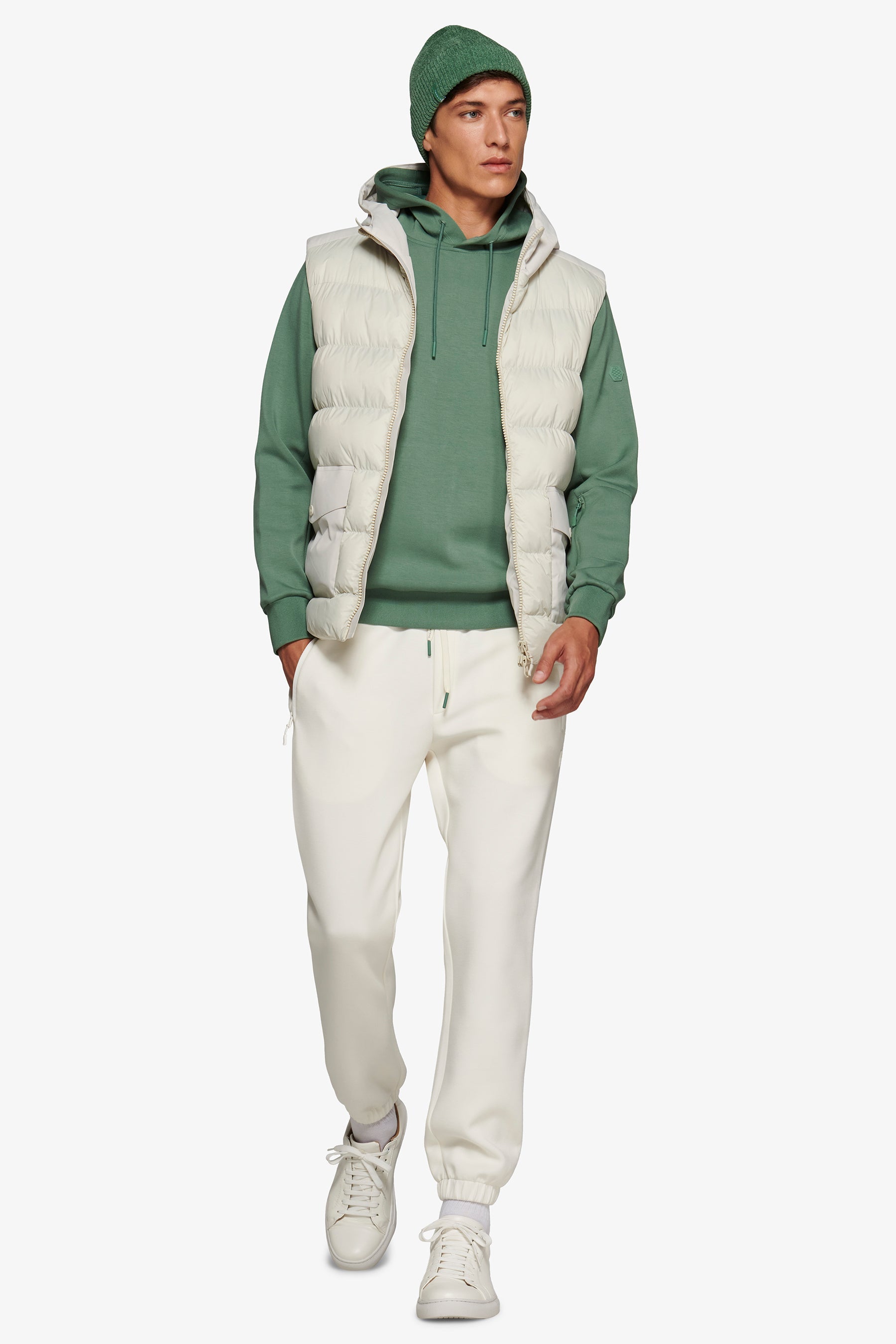 Gilet trapuntato DNJ ghiaccio-Dan John