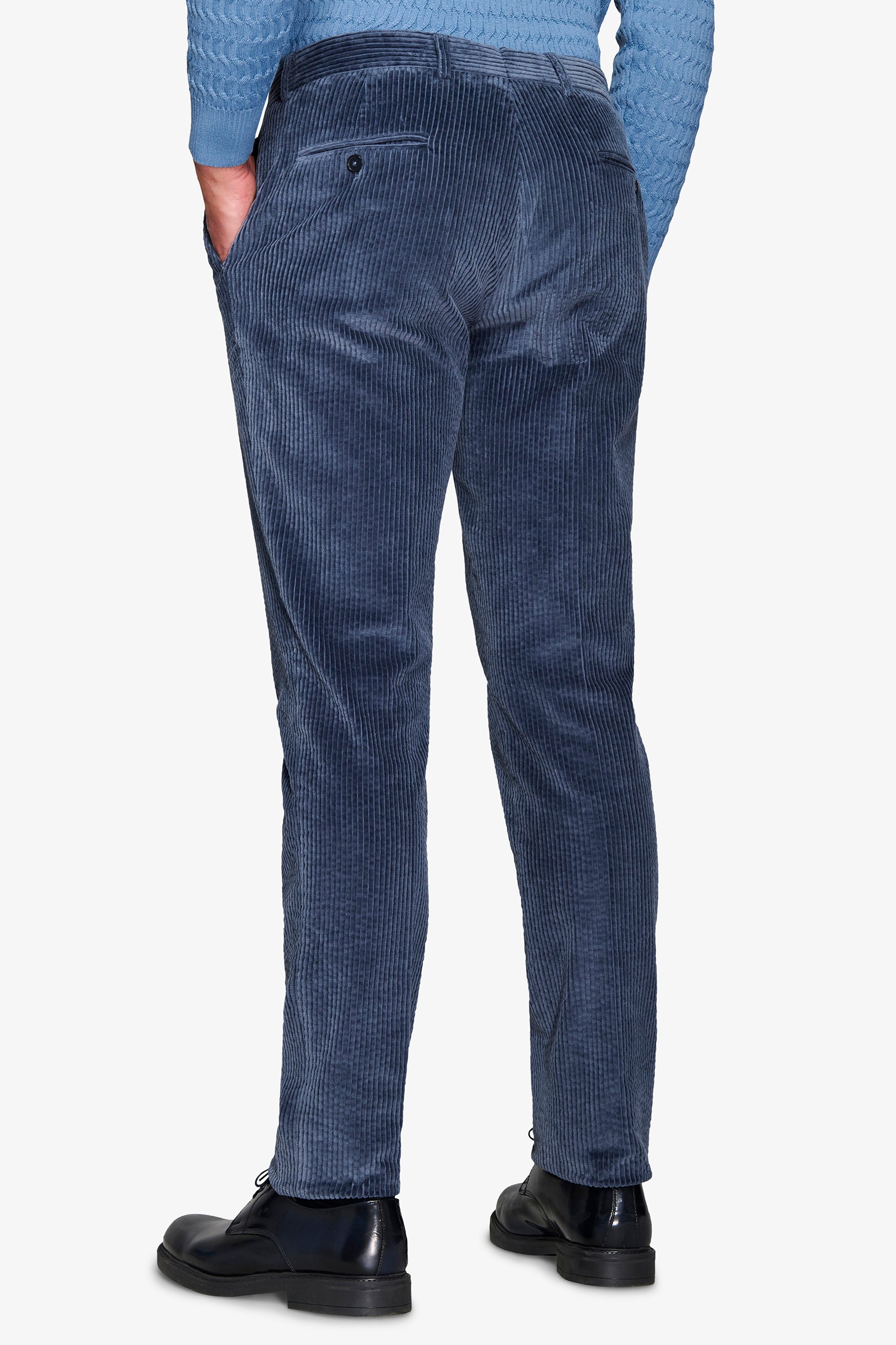 Pantalone da abito in velluto avion-Dan John