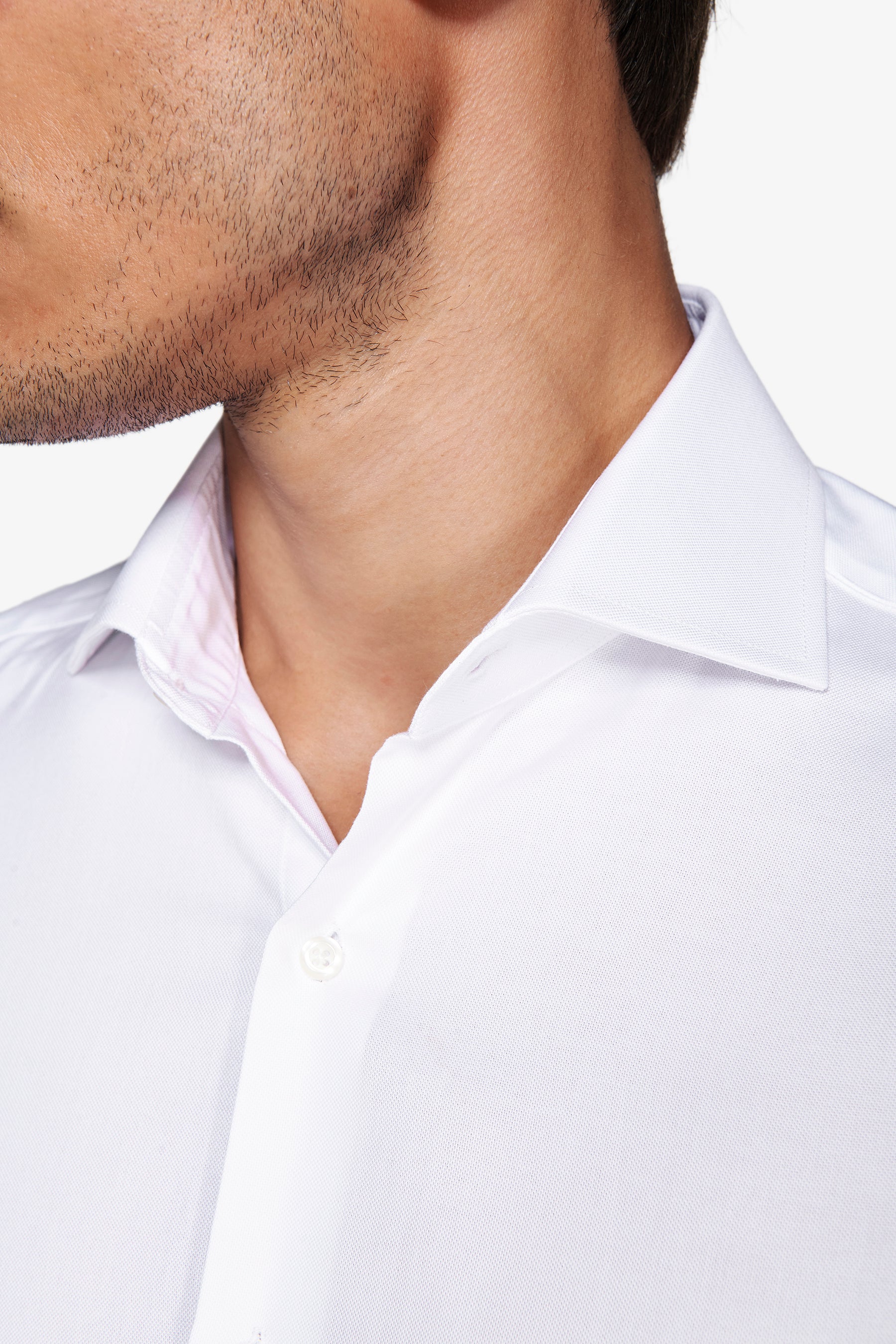 Camisa blanca oxford regular