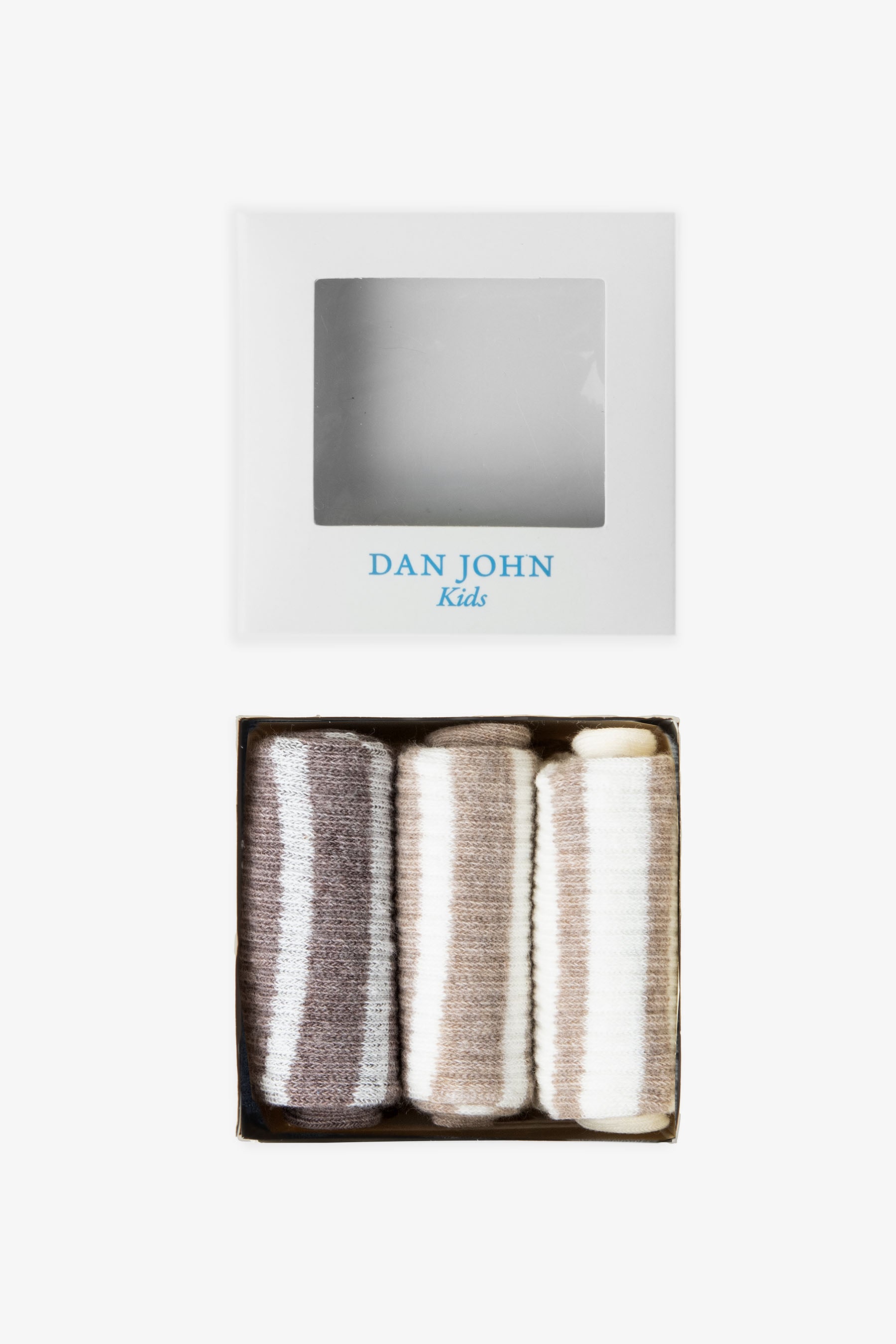 Pack de 3 calcetines con rayas cuerda Kids